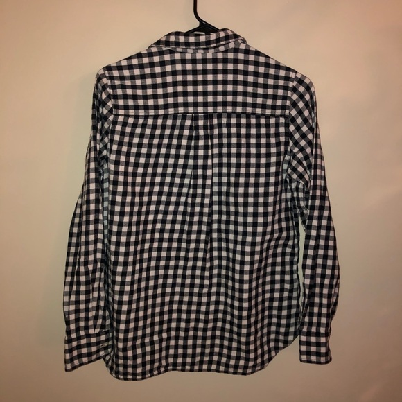 Old Navy button down the classic shirt size small long sleeve plaid - Picture 8 of 8